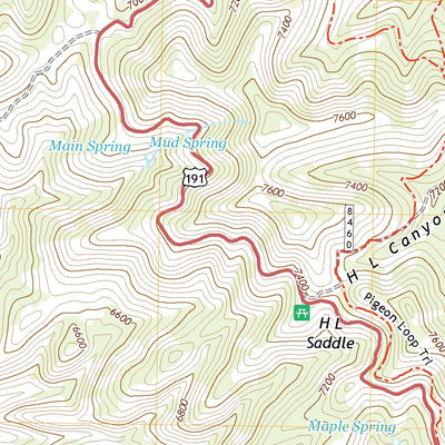 United States Geological Survey Coronado Mountain, AZ (2021, 24000-Scale) digital map