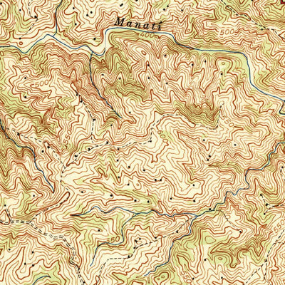 United States Geological Survey Corozal, PR (1946, 30000-Scale) digital map