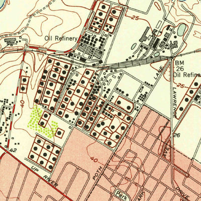 United States Geological Survey Corpus Christi, TX (1951, 24000-Scale) digital map