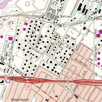 United States Geological Survey Corpus Christi, TX (1968, 24000-Scale) digital map