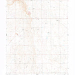 United States Geological Survey Corral Bluffs, CO (1961, 24000-Scale) digital map