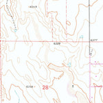 United States Geological Survey Corral Bluffs, CO (1961, 24000-Scale) digital map