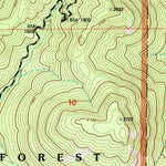United States Geological Survey Corral Butte, WA (2001, 24000-Scale) digital map