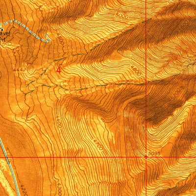 United States Geological Survey Corral Canyon, UT (1968, 24000-Scale) digital map