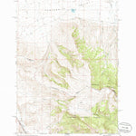 United States Geological Survey Corral Creek, MT-ID (1968, 24000-Scale) digital map