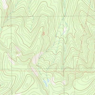 United States Geological Survey Corral Peaks, CO (1980, 24000-Scale) digital map
