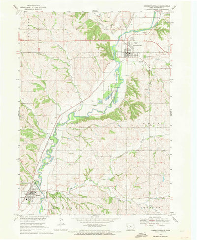 United States Geological Survey Correctionville, IA (1969, 24000-Scale) digital map