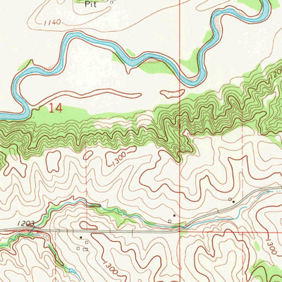 United States Geological Survey Correctionville, IA (1969, 24000-Scale) digital map