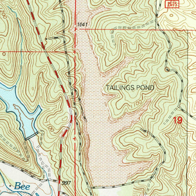 United States Geological Survey Corridon, MO (1999, 24000-Scale) digital map