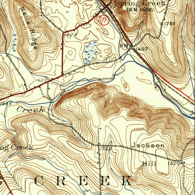 United States Geological Survey Corry, PA-NY (1932, 62500-Scale) digital map