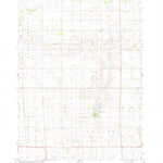 United States Geological Survey Corsica Lake, SD (1980, 24000-Scale) digital map