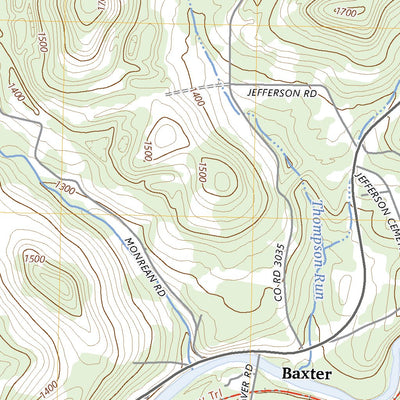 United States Geological Survey Corsica, PA (2023, 24000-Scale) digital map