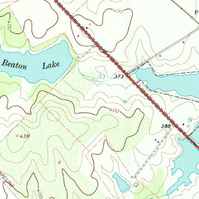 United States Geological Survey Corsicana, TX (1965, 24000-Scale) digital map