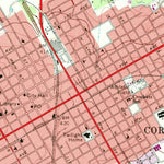 United States Geological Survey Corsicana, TX (1965, 24000-Scale) digital map