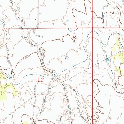 United States Geological Survey Cortez, CO (1965, 24000-Scale) digital map