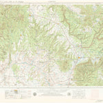 United States Geological Survey Cortez, CO-UT-NM (1956, 250000-Scale) digital map