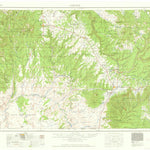 United States Geological Survey Cortez, CO-UT-NM (1959, 250000-Scale) digital map