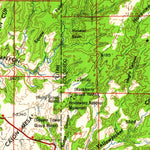 United States Geological Survey Cortez, CO-UT-NM (1962, 250000-Scale) digital map