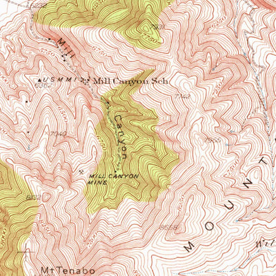 United States Geological Survey Cortez, NV (1938, 62500-Scale) digital map