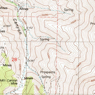 United States Geological Survey Cortez, NV (1986, 24000-Scale) digital map