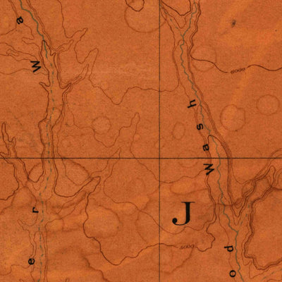 United States Geological Survey Cortez W, CO-UT (1886, 250000-Scale) digital map