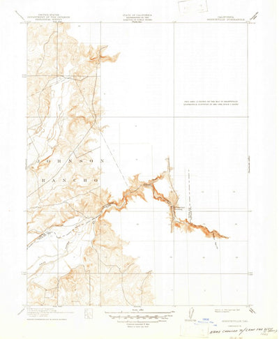 United States Geological Survey Cortina Creek, CA (1915, 31680-Scale) digital map