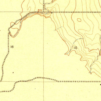 United States Geological Survey Cortina Creek, CA (1918, 31680-Scale) digital map