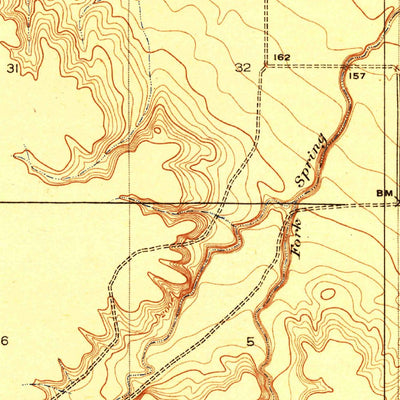 United States Geological Survey Cortina Creek, CA (1918, 31680-Scale) digital map