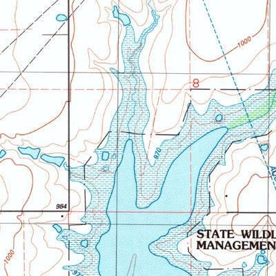 United States Geological Survey Corum, OK (1987, 24000-Scale) digital map