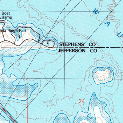 United States Geological Survey Corum, OK (1987, 24000-Scale) digital map