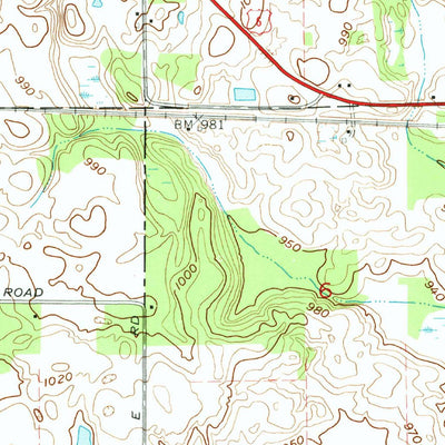 United States Geological Survey Corunna, IN (1973, 24000-Scale) digital map