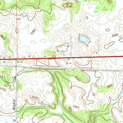 United States Geological Survey Corunna, IN (1973, 24000-Scale) digital map