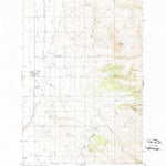 United States Geological Survey Corvallis, MT (1967, 24000-Scale) digital map