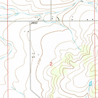 United States Geological Survey Corvallis, MT (1967, 24000-Scale) digital map