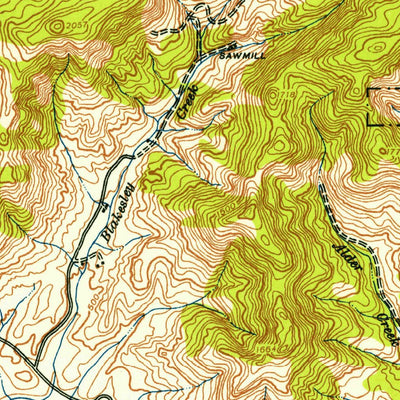 United States Geological Survey Corvallis, OR (1942, 62500-Scale) digital map