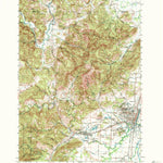 United States Geological Survey Corvallis, OR (1956, 62500-Scale) digital map