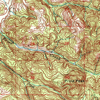 United States Geological Survey Corvallis, OR (1956, 62500-Scale) digital map