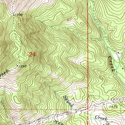 United States Geological Survey Corvallis, OR (1969, 24000-Scale) digital map