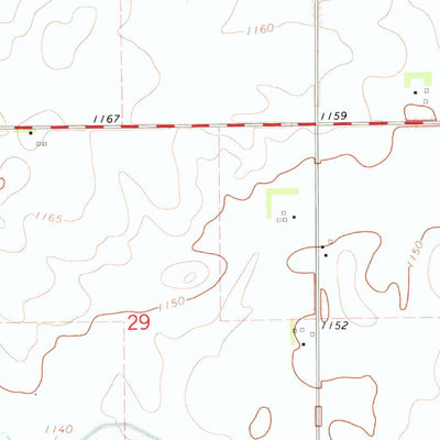 United States Geological Survey Corwith, IA (1972, 24000-Scale) digital map