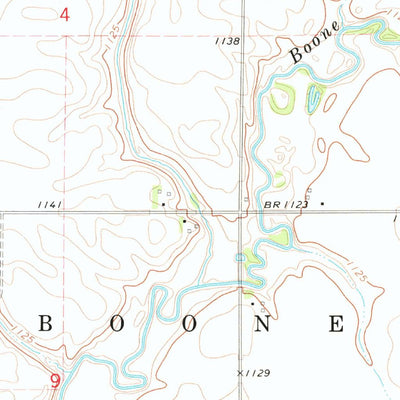 United States Geological Survey Corwith, IA (1972, 24000-Scale) digital map