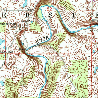 United States Geological Survey Corydon East, IN (1966, 24000-Scale) digital map
