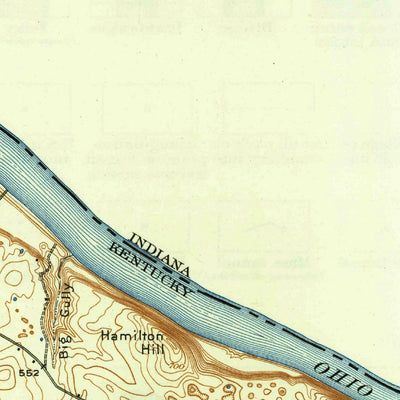 United States Geological Survey Corydon, IN-KY (1931, 62500-Scale) digital map