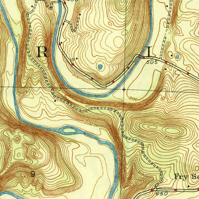 United States Geological Survey Corydon West, IN (1947, 24000-Scale) digital map