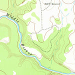 United States Geological Survey Coryell, TX (1955, 24000-Scale) digital map