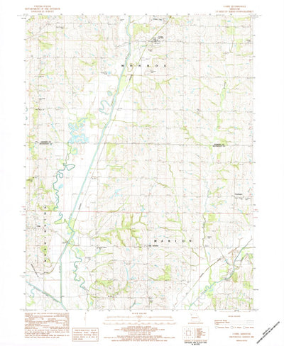 United States Geological Survey Cosby, MO (1983, 24000-Scale) digital map