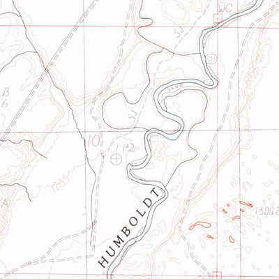 United States Geological Survey Cosgrave, NV (1982, 24000-Scale) digital map