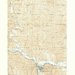 United States Geological Survey Coshocton, OH (1913, 62500-Scale) digital map