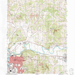 United States Geological Survey Coshocton, OH (1994, 24000-Scale) digital map