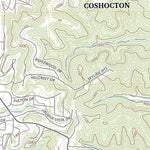 United States Geological Survey Coshocton, OH (2023, 24000-Scale) digital map