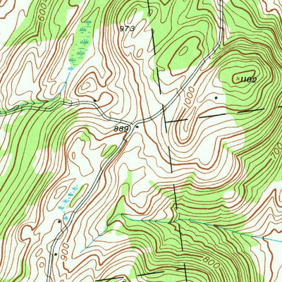United States Geological Survey Cossayuna, NY (1944, 24000-Scale) digital map